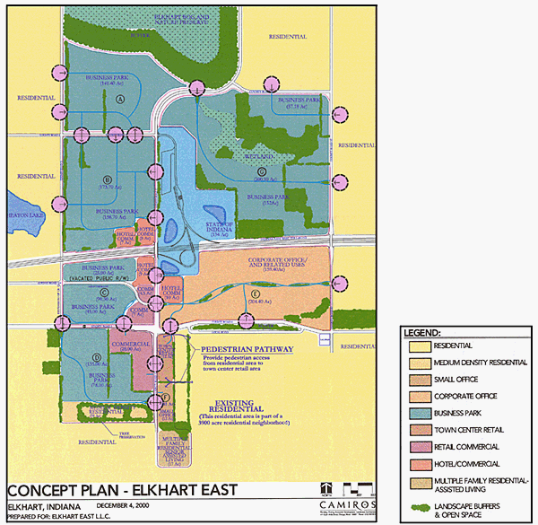 Elkhart County Zoning Map Elkhart East Business Community | Northland Corporation